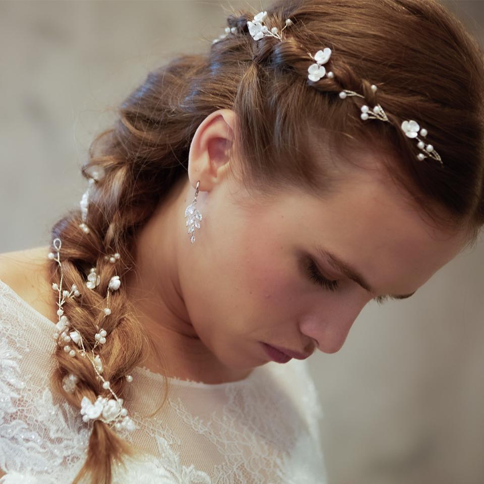 Haarschmuck für die moderne Brautfrisur