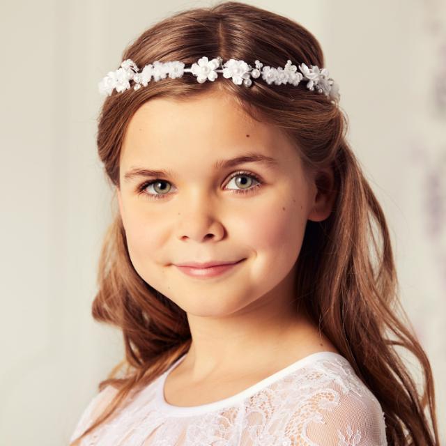 Kommunionkränze und Haargestecke für Kommunionmädchen