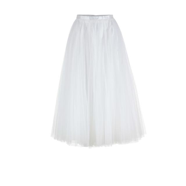 Tüll Braut-Rock in 3/4-Länge